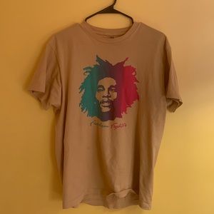 Bob Marley Freedom Fighter T-shirt, Zion Rootswear